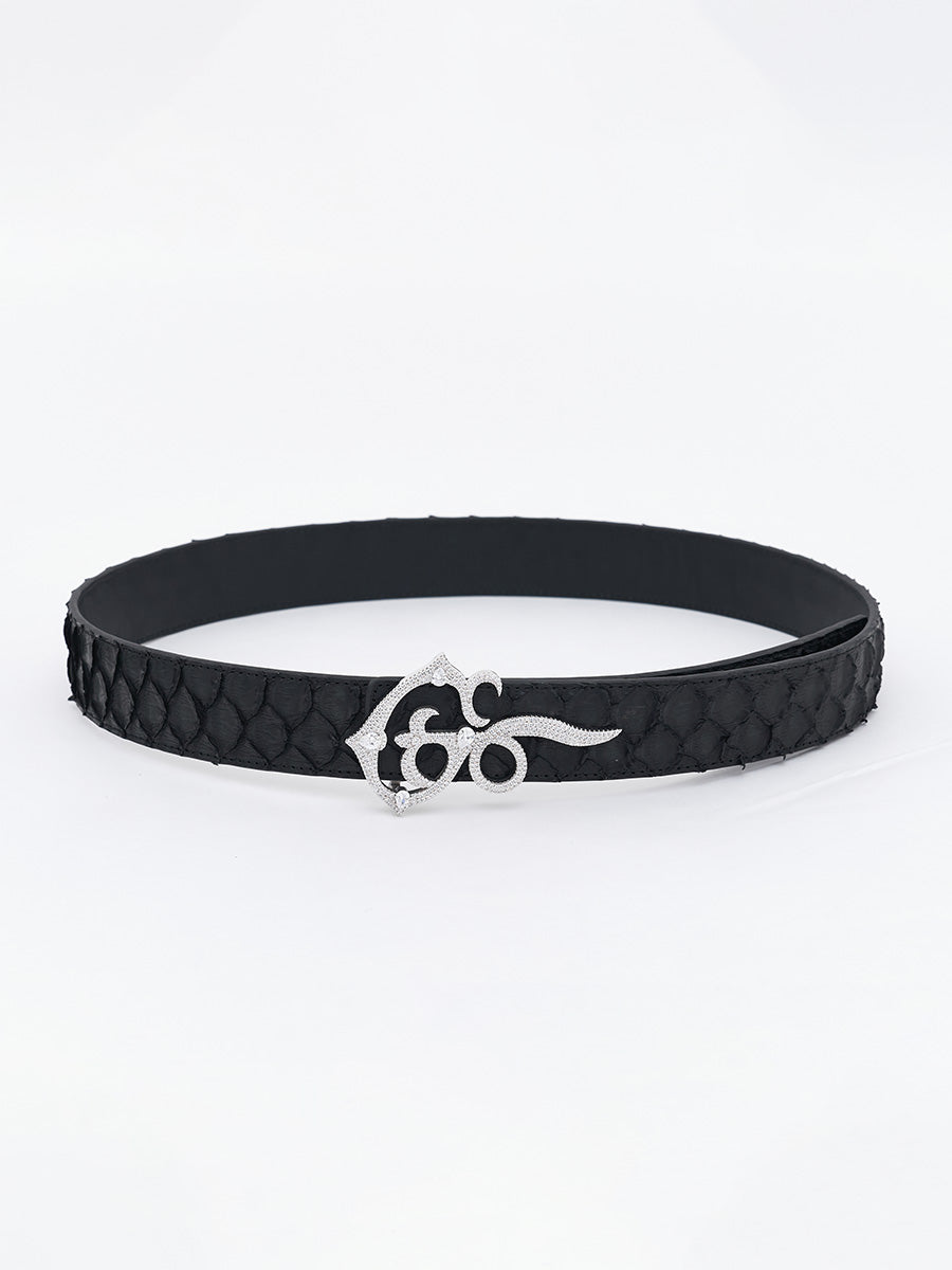 GLACIERBOY丨Rhinestone-Embellished Belt - PSYLOS 1, GLACIERBOY丨Rhinestone-Embellished Belt, Belt, GLACIERBOY•JAPAN, PSYLOS 1